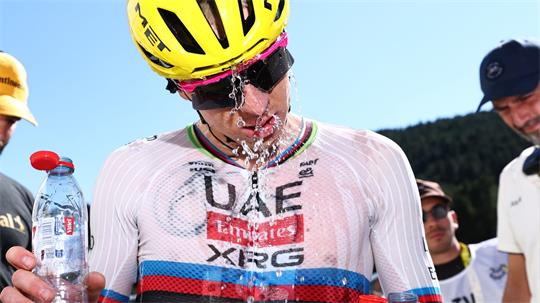 Seit Beginn der Tour sind die Temperaturen extrem. (Archivbild)