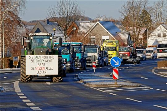 Seit Dezember zeigen auch Landwirte aus der Region ganz deutlich ihren Unmut über die Regularien, die ihnen das Wirtschaften schwer machen. Foto: GZ-Archiv