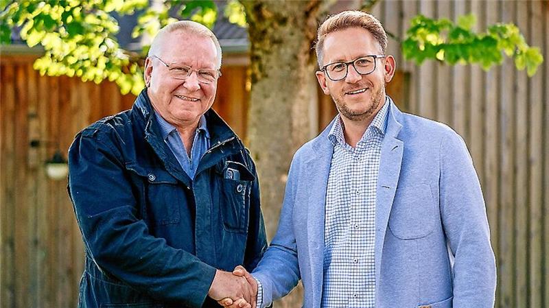 Seit Juli 2023 ist Roman Plate (r.) Geschäftsführer der Torfhaus-Harzresort-Gesellschaft. Vor ihm hatte Hannes Mairinger den Posten inne.