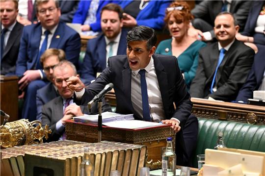 Seit Wochen wächst auch innerhalb der Konservativen Partei die Kritik an Regierungschef Rishi Sunak.