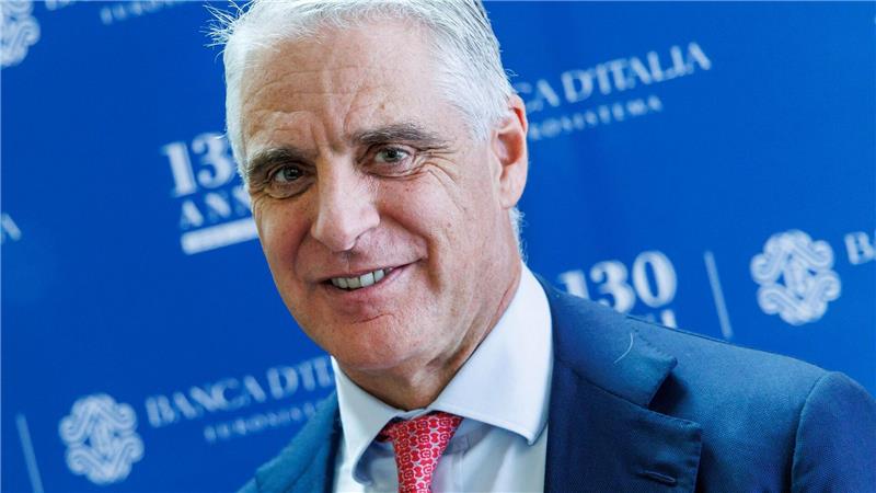 Unicredit treibt Commerzbank-Übernahme voran Seit dem Einstieg der Unicredit bei der Commerzbank im September 2024 beschwört Unicredit-Chef Andrea Orcel die Vorzüge größerer Banken in Europa. (Archivbild)