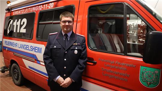 Seit seinem 10. Lebensjahr ist Philipp Kranz in der Feuerwehr Langelsheim. Dort durchlief er schon viele Stationen und freut sich, seit dem 1. Januar das Amt des Ortsbrandmeisters bekleiden zu dürfen.