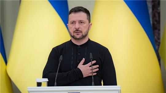 Selenskyj beschwört Europas Stabilität.