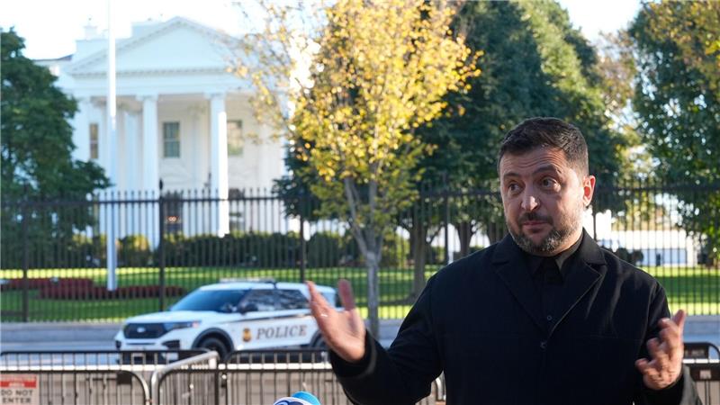 Die großen Fragezeichen nach dem Selenskyj-Trump-Treffen Selenskyj spricht über das Treffen im Weißen Haus - und bleibt vage.