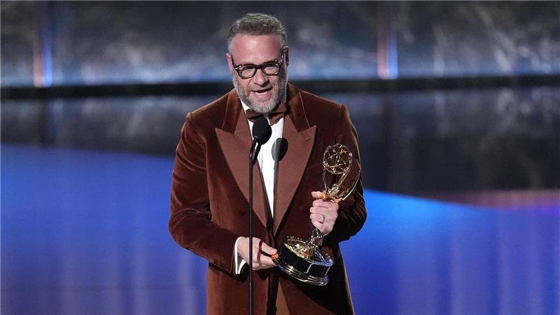 Hollywood feiert sich selbst: Emmy-Abräumer „The Studio“ Seth Rogen gehörte zu den Abräumern bei den Emmy Awards
