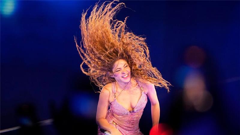 Shakira feiert in Skelett-Kostüm Karneval in Heimatstadt Shakira trat in der vergangenen Woche in ihrer Heimatstadt Barranquilla auf. (Archivbild)