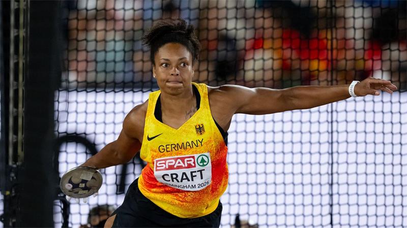 Shanice Craft holte erstmals Silber bei einer EM.