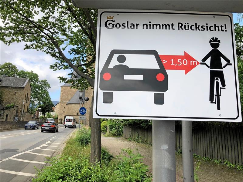 Experten fordern mehr Platz für Fahrräder Sicherheit für Radfahrer ist eines der großen Themen, das auf dem Verkehrsgerichtstag in Goslar diskutiert wird. Archivfoto: Privat