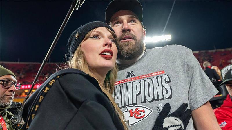 Travis Kelce schwärmt von seiner Verlobung mit Taylor Swift Sie besucht seine Spiele, er ihre Konzerte. (Archivbild)
