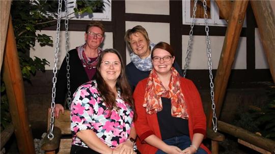 Sie freuen sich über die Gründung der „Jungen Landfrauen“ im Landkreis Goslar: Heidi Sperling, Inken Schellmann, Lisa-Marie Broihan und Franziska Spandau.
