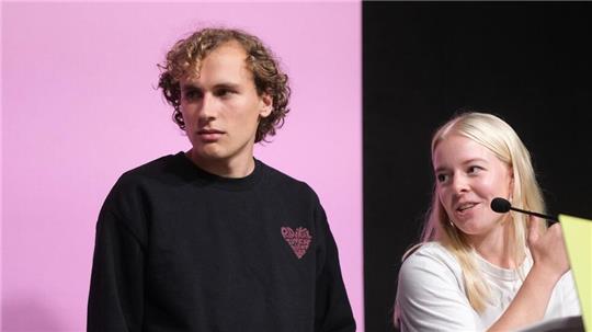 Sie führen die Grüne Jugend nun an - Jakob Blasel und Jette Nietzard