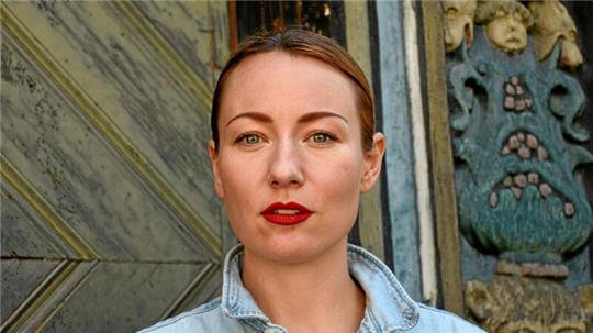 Sie ist die Kaiserringstipendiatin des Jahres 2024, Daria Koltsova aus der Ukraine.