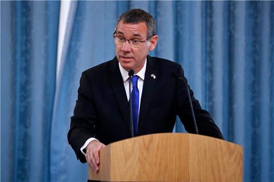 «Sie schießen immer noch Raketen auf Israel und kontrollieren immer noch große Teile des Gazastreifens»: Mark Regev. (Archivbild)