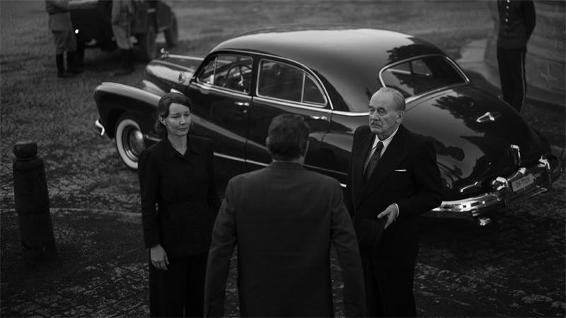 Sie sind die Protagonisten des Films: Sandra Hüller als Erika Mann und Hanns Zischler als Thomas Mann.