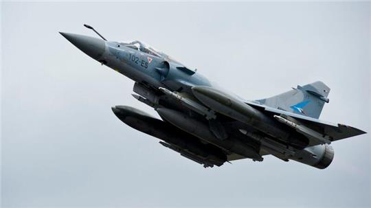 Sie sollen das ukrainische Militär unterstüzten: Französische Jets vom Typ Mirage 2000-5.