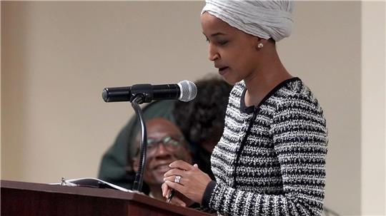Sie wurde bei einer Rede aus dem Publikum attackiert - die demokratische Abgeordnete Ilhan Omar. (Archivbild)