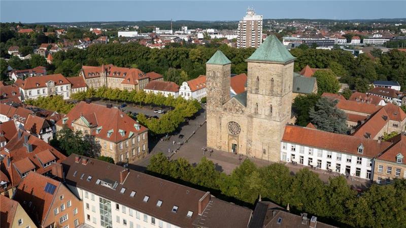 Sieben Wochen lang wurden im Osnabrücker Dom Sanierungsarbeiten vorgenommen. (Archivbild)