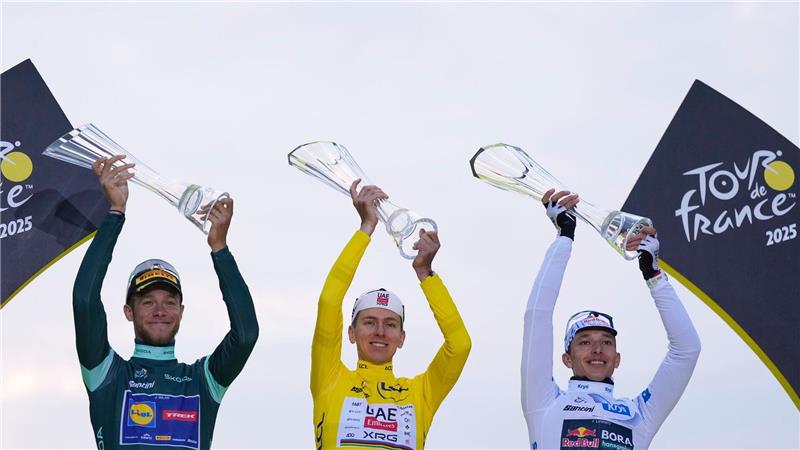 Bilder des Tages Sieger bei der Tour de France