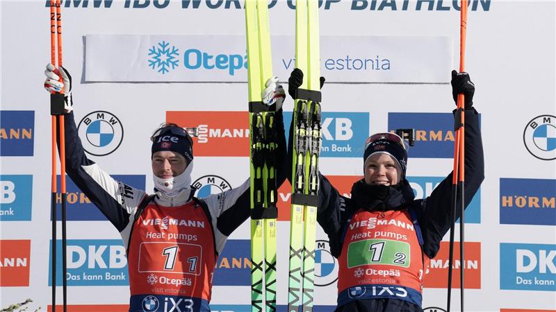 Sieger in der Single-Mixed-Staffel: Norwegen