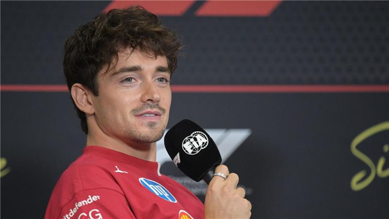 Sieht die Lösung mit Kühlwesten noch skeptisch: Ferrari-Star Charles Leclerc.