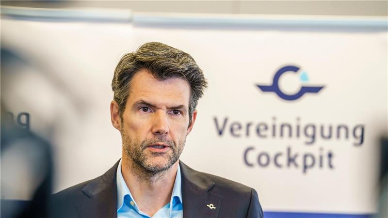 Piloten bei Lufthansa zum Streik bereit Sieht die Reihen der Piloten geschlossen: VC-Präsident Andreas Pinheiro.