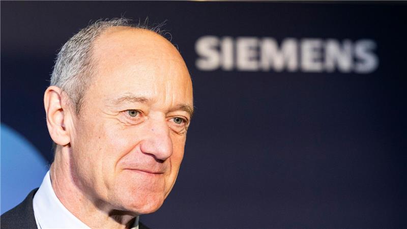Siemens-Chef Roland Busch kann solide Ergebnisse vorweisen. (Archivbild)