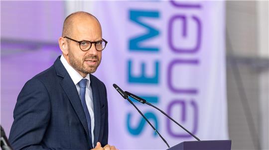 Siemens-Energy-Chef Bruch spricht sich für den Bau von Rechenzentren aus. (Archivbild.)