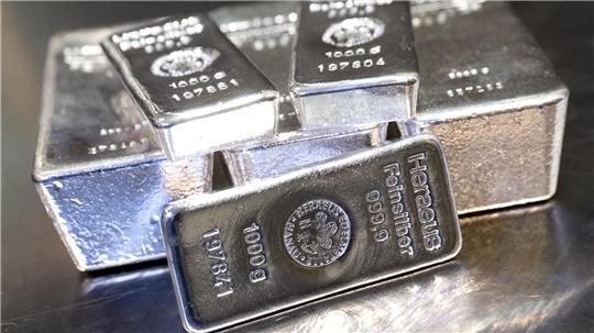 Silber ist massiv gefragt. (Archivbild)
