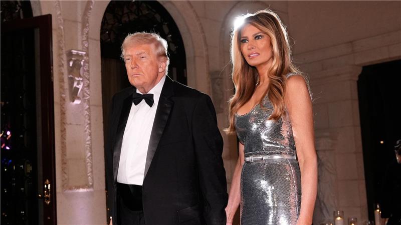 „Melania“ in den Kinos: Die Frau hinter Donald Trump Silvester feierten die Trumps in Mar-a-Lago. (Archivbild)