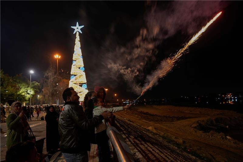 Silvesterfeier in Bagdad.