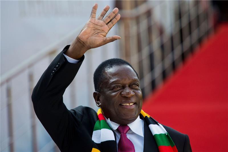 Amnesty: Simbabwe geht vor Wahlen gegen Kritiker vor Simbabwes Präsident Emmerson Mnangagwa strebt eine zweite fünfjährige Amtszeit an.