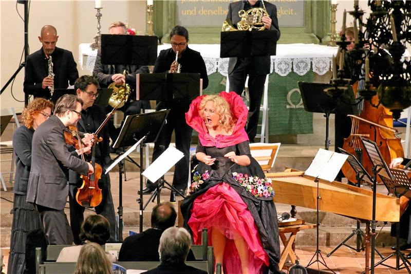 Simone Kermes und die Bayerische Kammerphilharmonie zum Auftakt von Harz-Classix im September 2020: Die Veranstalter schreiben nun zusammen mit dem Rotary-Club und den Domfestspielen ein Künstler-Stipendium aus.  Archivfoto: Neuendorf