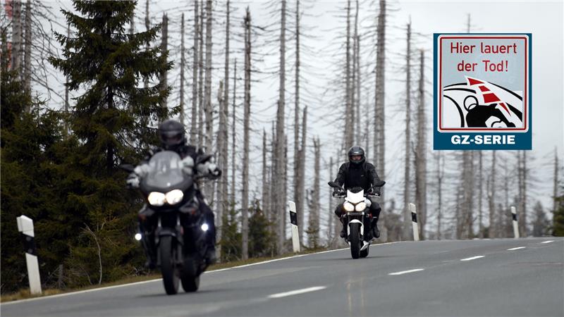 Polizei: Hauptursache für Motorradunfälle ist das Tempo Sind die Biker im Harz zu schnell unterwegs? Die Polizei sieht die Geschwindigkeit als ein großes Problem. Foto: picture alliance/dpa | Swen Pförtner