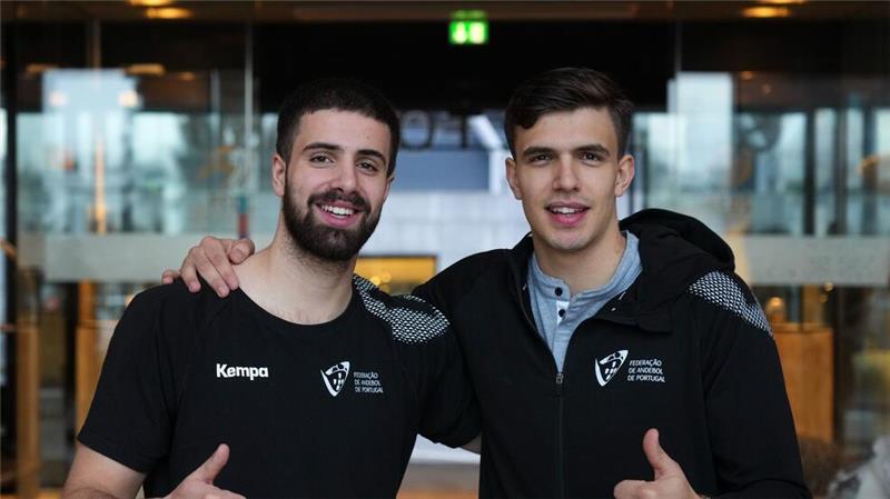 Alles oder nichts: Handballer spielen ums WM-Halbfinale Sind die Schlüsselspieler bei Portugal: Die Brüder Martim und Francisco Costa.