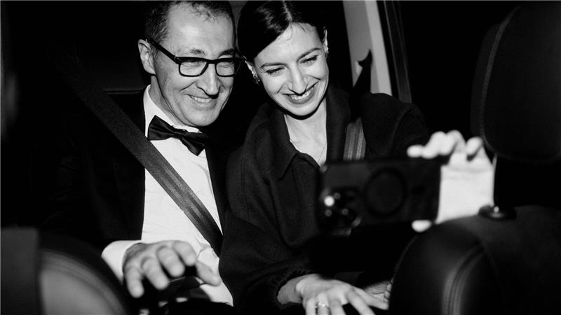 Sind jetzt ein Ehepaar: Grünen-Spitzenkandidat Cem Özdemir und Flavia Zaka. 