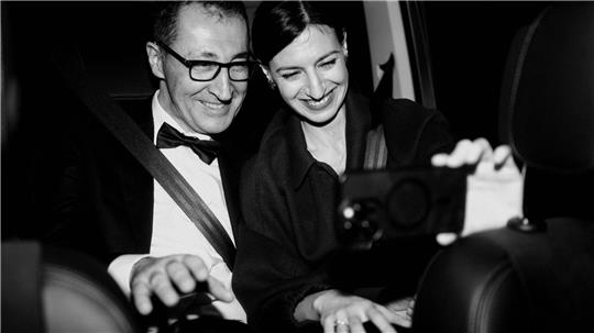 Sind jetzt ein Ehepaar: Grünen-Spitzenkandidat Cem Özdemir und Flavia Zaka. 