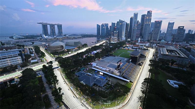 Smog und Hitze in Singapur: Wie geht die Formel 1 damit um? Singapur ist eine Perle im Formel-1-Kalender. (Archivbild)