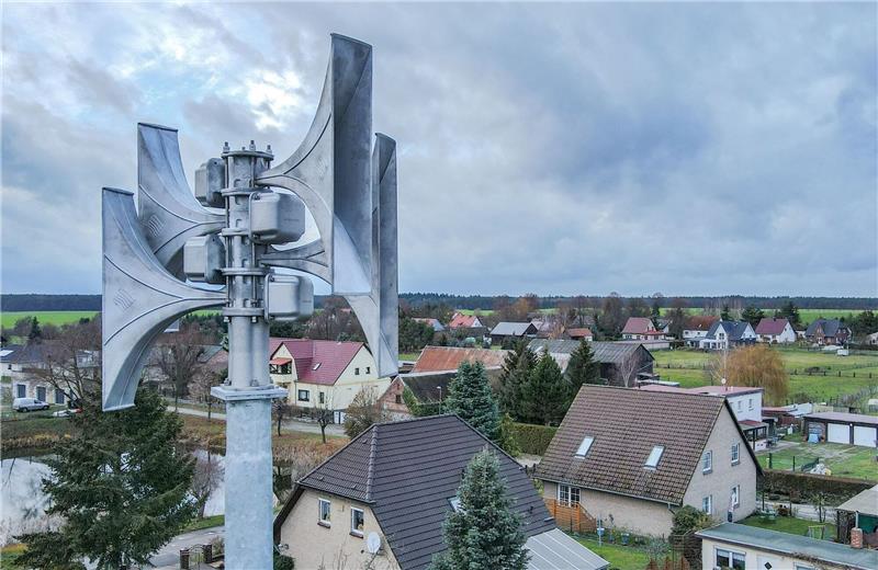 Großteil der Bevölkerung wurde am Warntag 2022 erreicht Sirene in Petersdorf (Brandenburg).