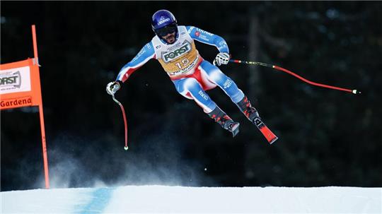 Ski-Star Cyprien Sarrazin gewann vergangene Saison beide Abfahrten in Kitzbühel.