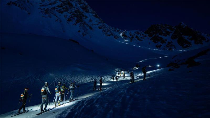 Skitourenrennen von Zermatt nach Verbier 