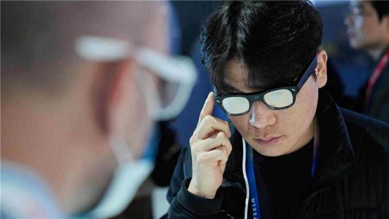 Smarte Brillen waren auf der CES sehr populär.