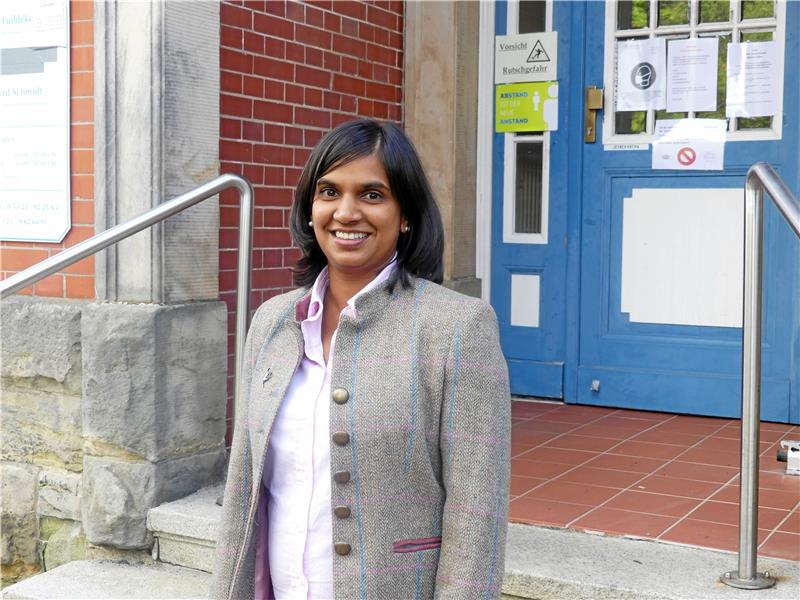 Snehalata Probst-Bodmann ist ab Anfang Oktober die neue Kinderärztin in Clausthal-Zellerfeld. Die Praxisräume in der Windmühlenstraße werden neu eingerichtet.  Fotos: Römhild