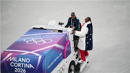 Snoop Dogg bei den Vorbereitungen in Mailand