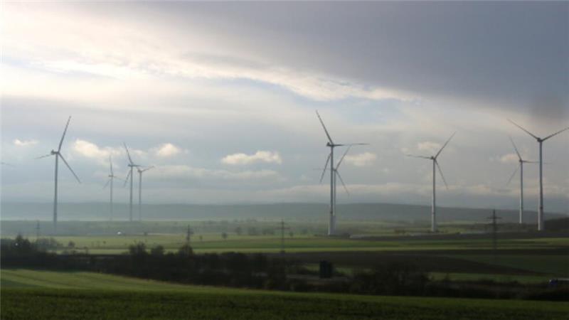 Windräder für Werk Tanne: Denkmalschutz zwingt zum Umplanen So hoch wie die Anlagen im Windpark bei Beuchte, nämlich 250 Meter, sollen auch die Windräder in Werk Tanne sein.