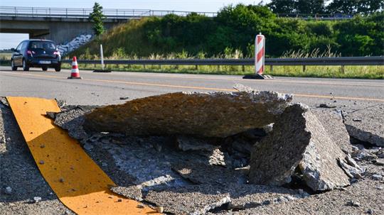 So in etwa dürfte auch der Blop-up auf der A7 aussehen. (Symbolbild)
