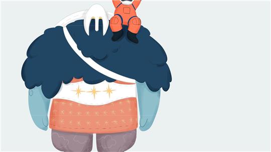 So könnte das Maskottchen für die „Artemis 2“-Mission aussehen.