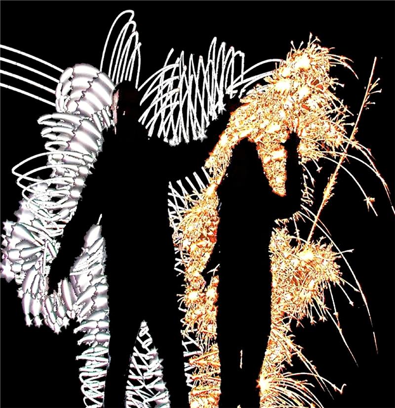 So oder so ähnlich können die fertigen Werke von „Jome Art“ aussehen, die live und interaktiv entstehen. Foto: Veranstalter