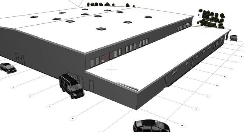 Heiko Rataj will Westharz-Halle mit 1500 Plätzen bauen So sieht ein erster Entwurf der geplanten Westharz-Halle aus.