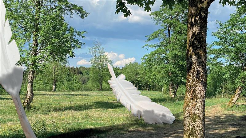 Skulpturenpfad würdigt berühmte Besucher der Oberharzer Gruben So sollen die Skulpturen im Verlauf des Weges aussehen.