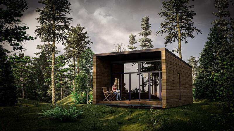 „The Hearts Hotel“ will sich in Braunlage erweitern So sollen die kleinen Häuschen aussehen, die "The Hearts Hotel" in der Nähe vom Braunlager Rundweg aufstellen will.
